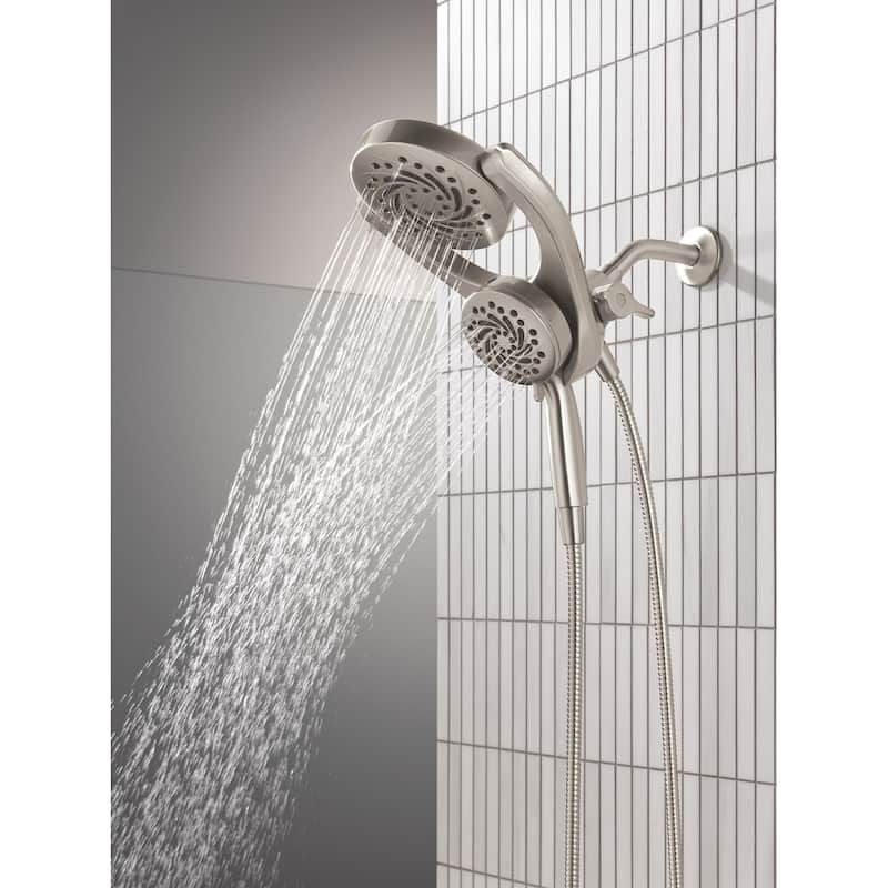 Delta 75419 HydroRain 1.75 GPM 2-in1 Shower Head and Hand Shower with