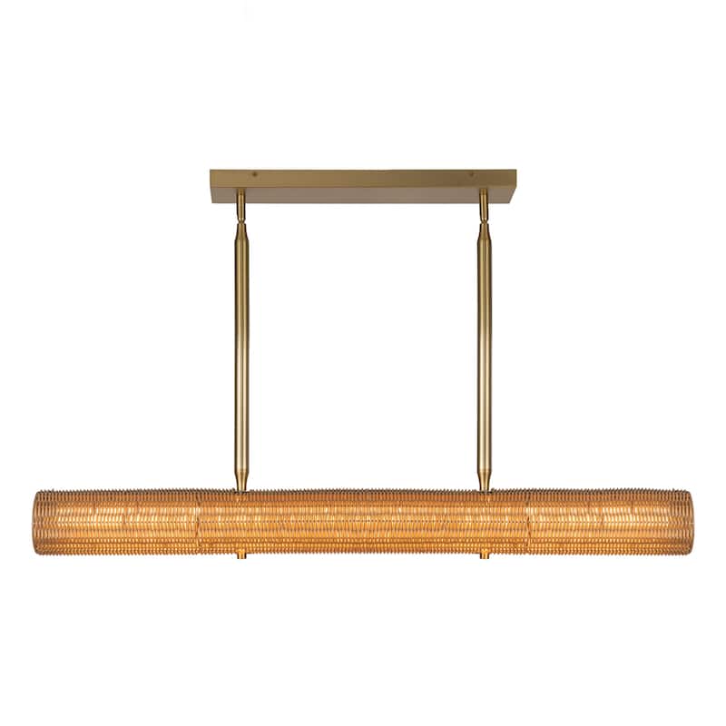 Alora Lighting LP602042-UNV Maris 42" Wide LED Linear Chandelier with - Brushed Gold