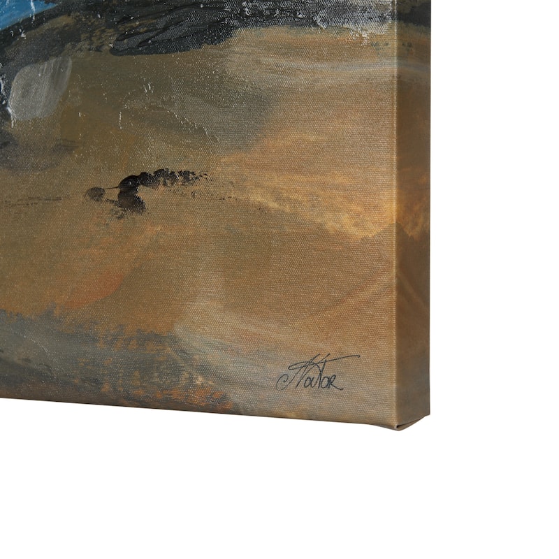 Grey Sky I (56 x 42) Canvas Art Print
