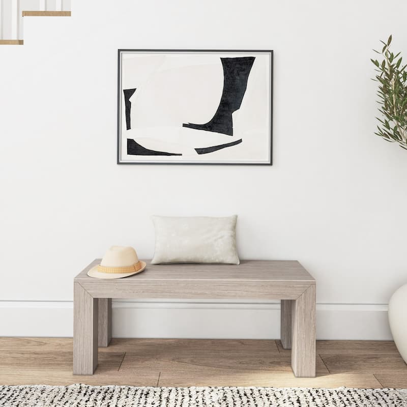 Plank and Beam Modern Dining Bench for 60" Table - 49"