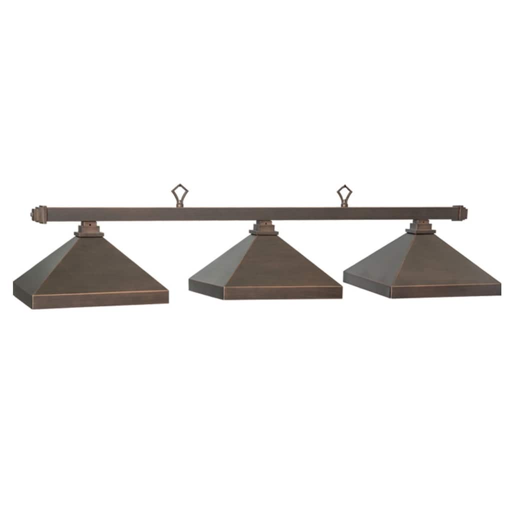 Kitsilano 54 Inch Three Light Billiard Pendant - 60x13x13