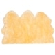 preview thumbnail 38 of 96, SAFAVIEH Handmade Natural Sheepskin Leanca 3.4-inch Thick Rug