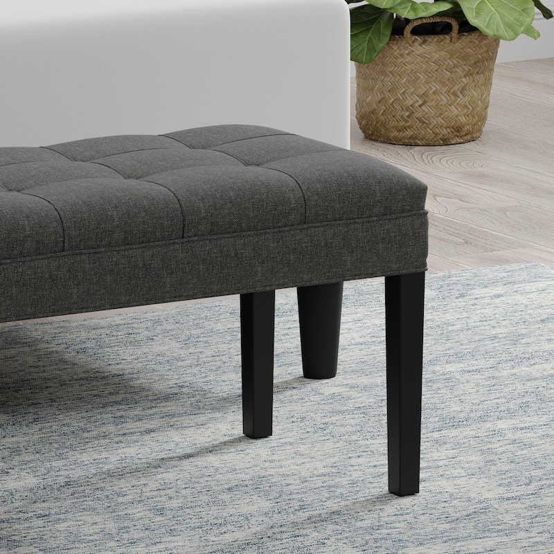 46.5" Upholstered Bench