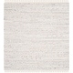 preview thumbnail 67 of 158, SAFAVIEH Handmade Rag Rug Vistiana Flatweave Cotton Rug 5' Square - Ivory/Multi - Square