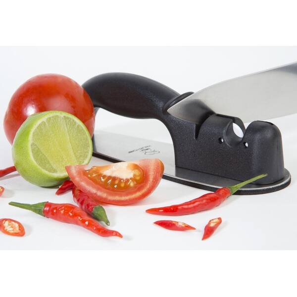 Shop Knife Sharpener 2 Stage Manual Sharpener System For Knives