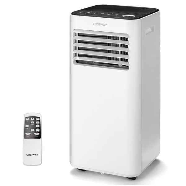 8000 BTU Portable Air Conditioner 3-in-1 Air Cooler with Fan Dehum ...