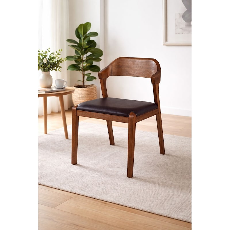 Rasmus Mid Century Wood Dining Chair