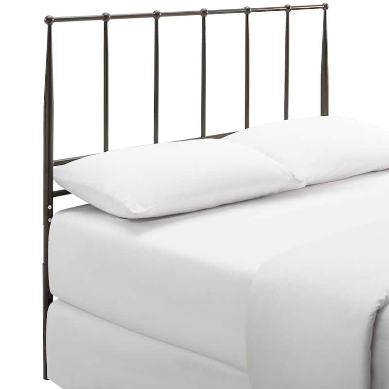 Copper Grove Toretsk Stainless Steel Queen Headboard