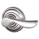 preview thumbnail 5 of 3, Schlage Champagne Right Handed Non-Turning One-Sided Dummy Door Lever Polished Chrome