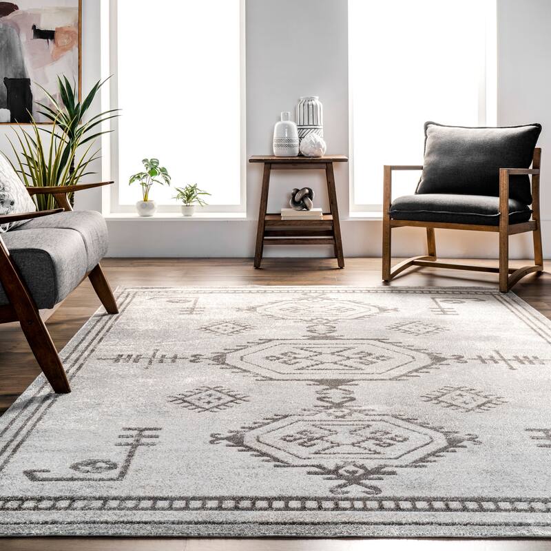 Nuloom Kyleigh SpinClean Machine Washable Southwestern Area Rug