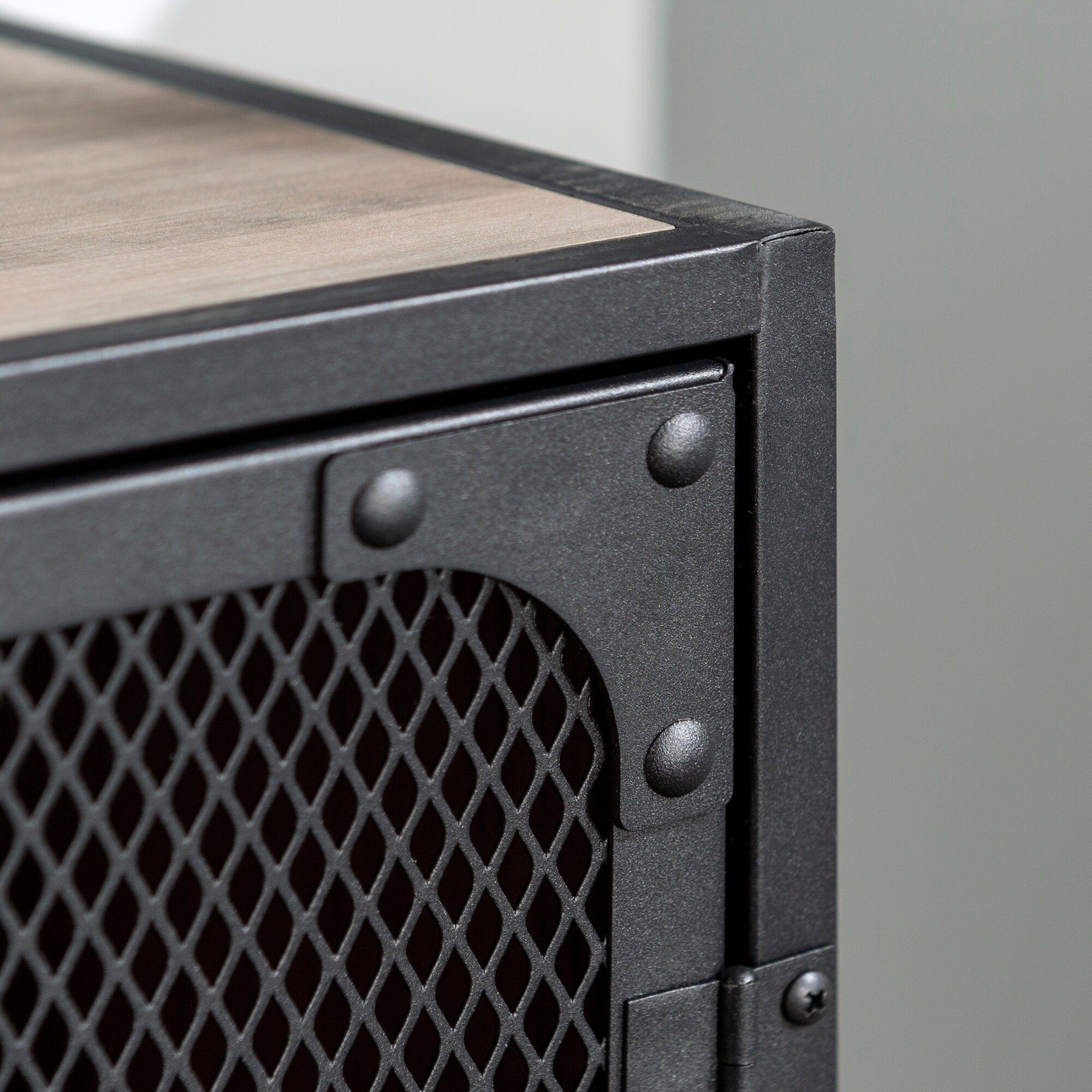 Carbon Loft Pierpont Metal Mesh Accent Cabinet As Is Item Bed Bath Beyond 31771871
