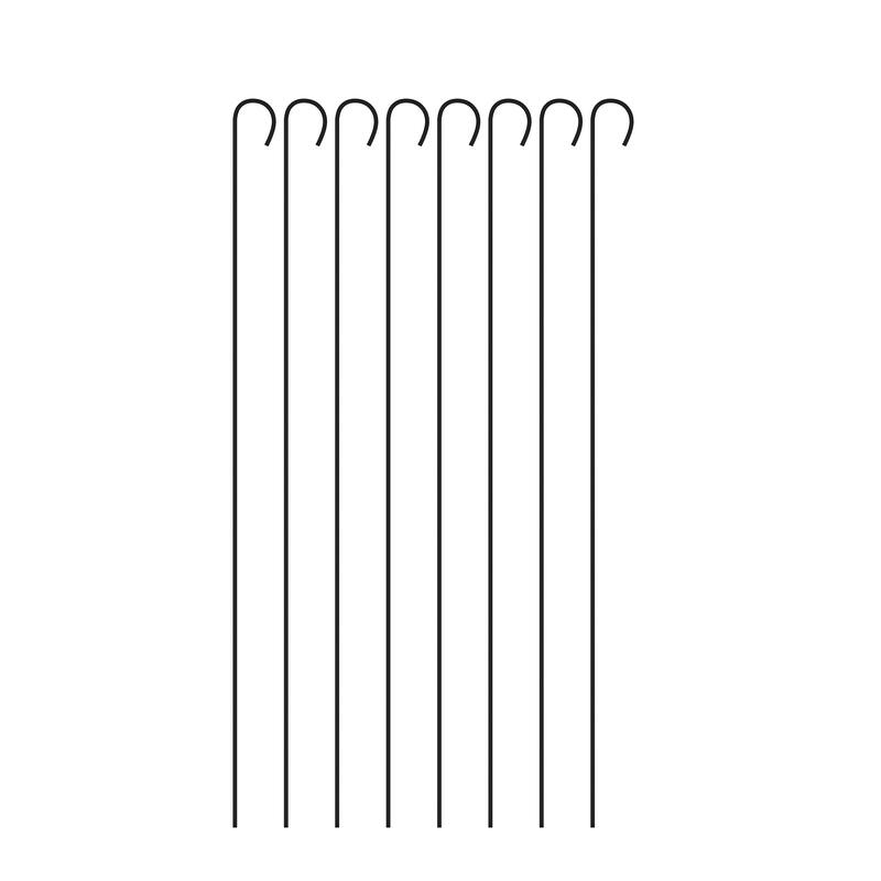 8 Panels Heavy Duty Metal Pet Fence Playpen Kit Indoor/Outdoor Pet Dog Fence Playground Exercise Pen (39.37 in. H x 27.76 W)