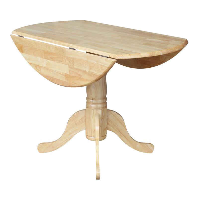 International Concepts 42" Drop Leaf Table with 2 Chairs