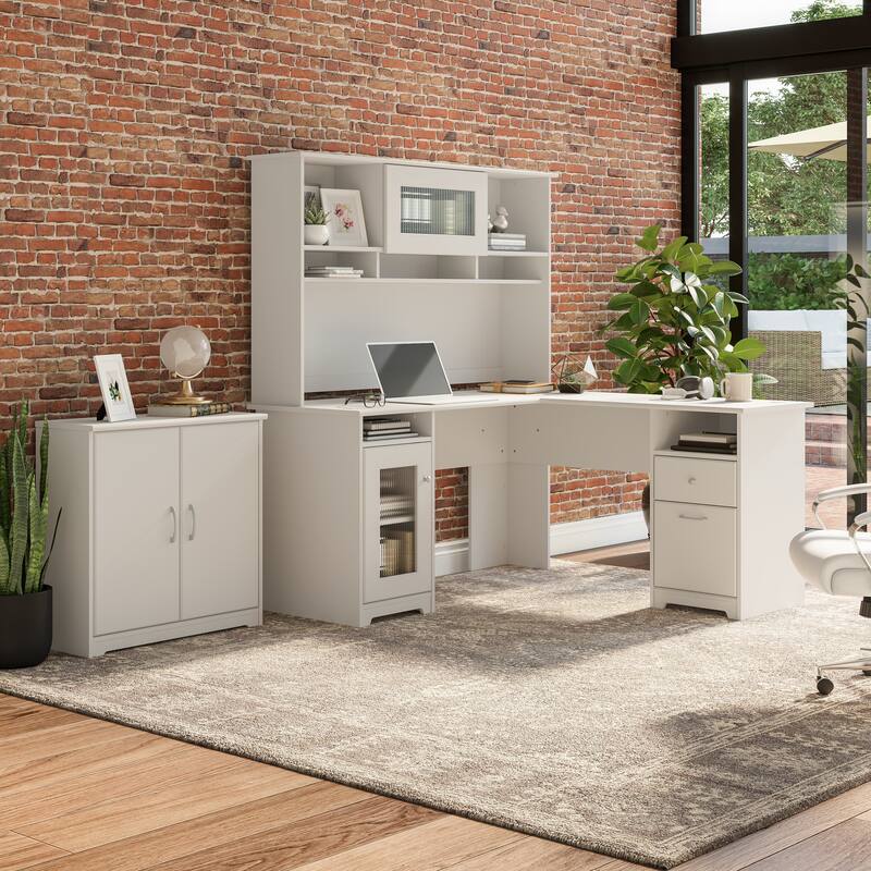 Bush Furniture Cabot Small Storage Cabinet with Doors
