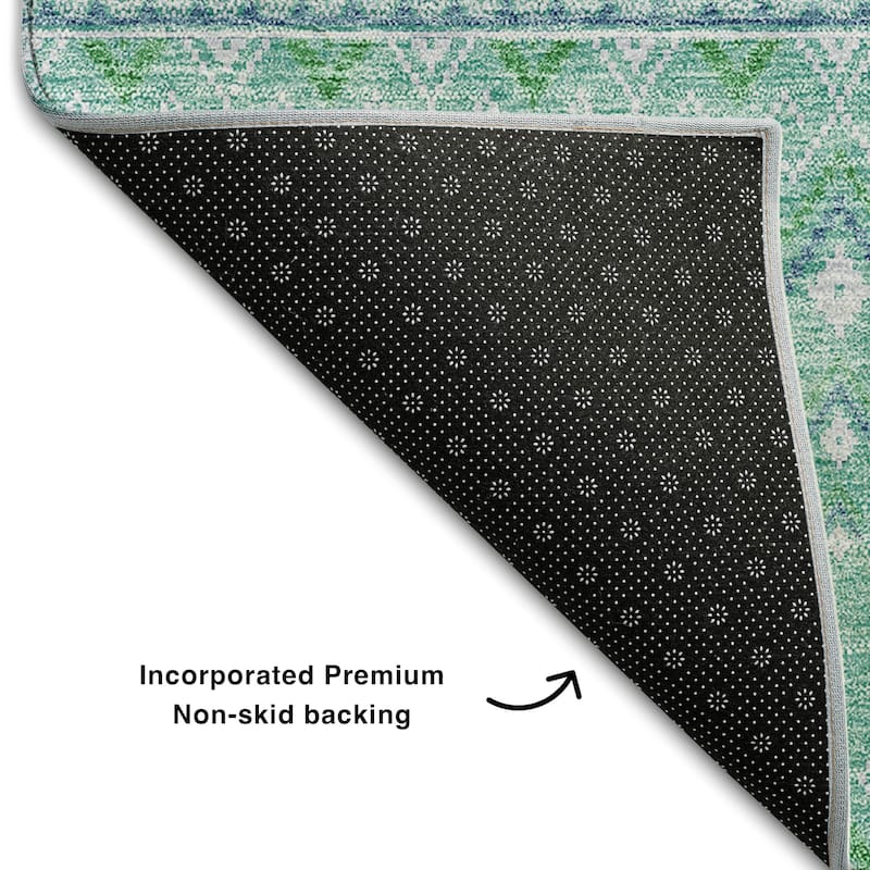 Premium Washable Super Soft Boho Geo Mayfield Rug