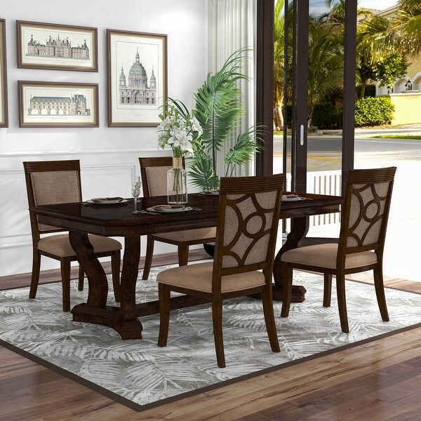 Furniture of america 5 2025 dining table set