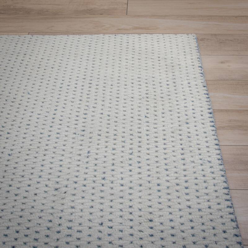 Alora Decor Haze Contemporary Basketweave Area Rug
