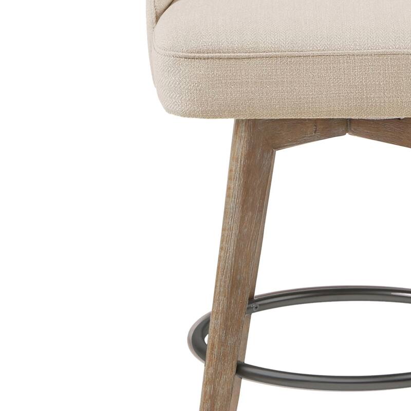 Bar Stool with 360 Degree Swivel Seat For Dining Room, Coffee Shop