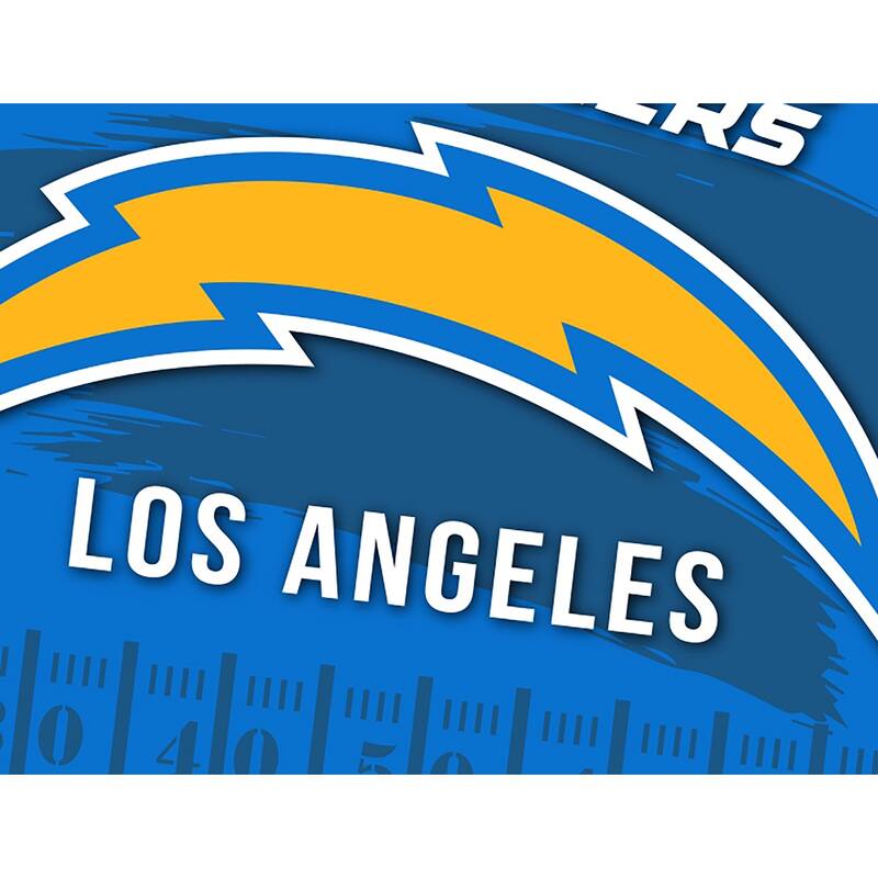 NFL Apron & Chef Hat Set, with Large Team Logo Los Angeles Chargers