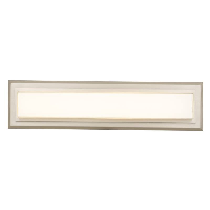 Purity 18" Brushed Nickel LED Bathroom Vanity Light