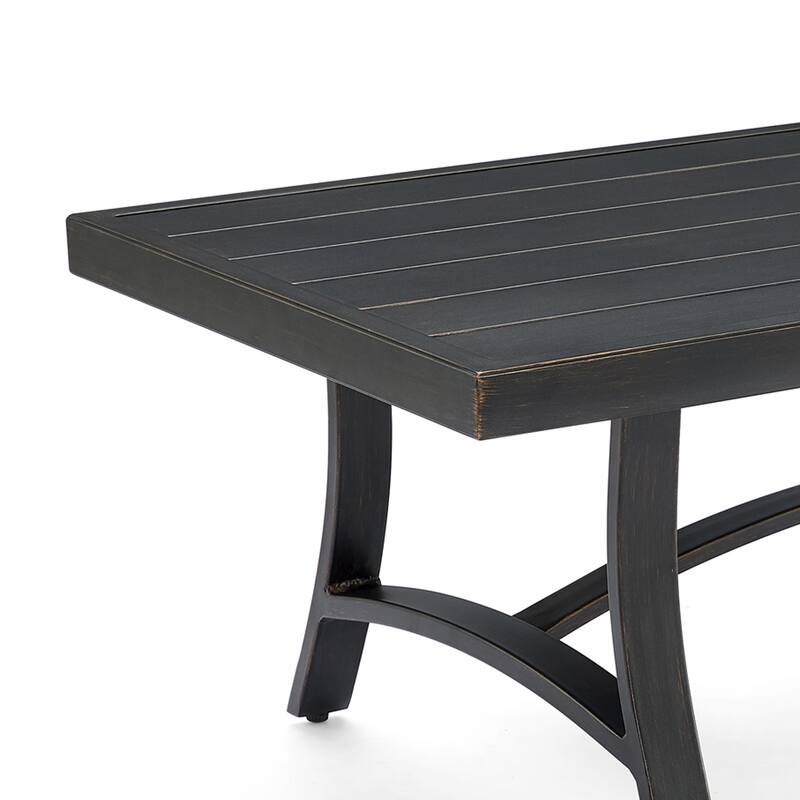 Coffee Table Rectangle Outdoor Coffee Table 26-in W x 48-in L - Big