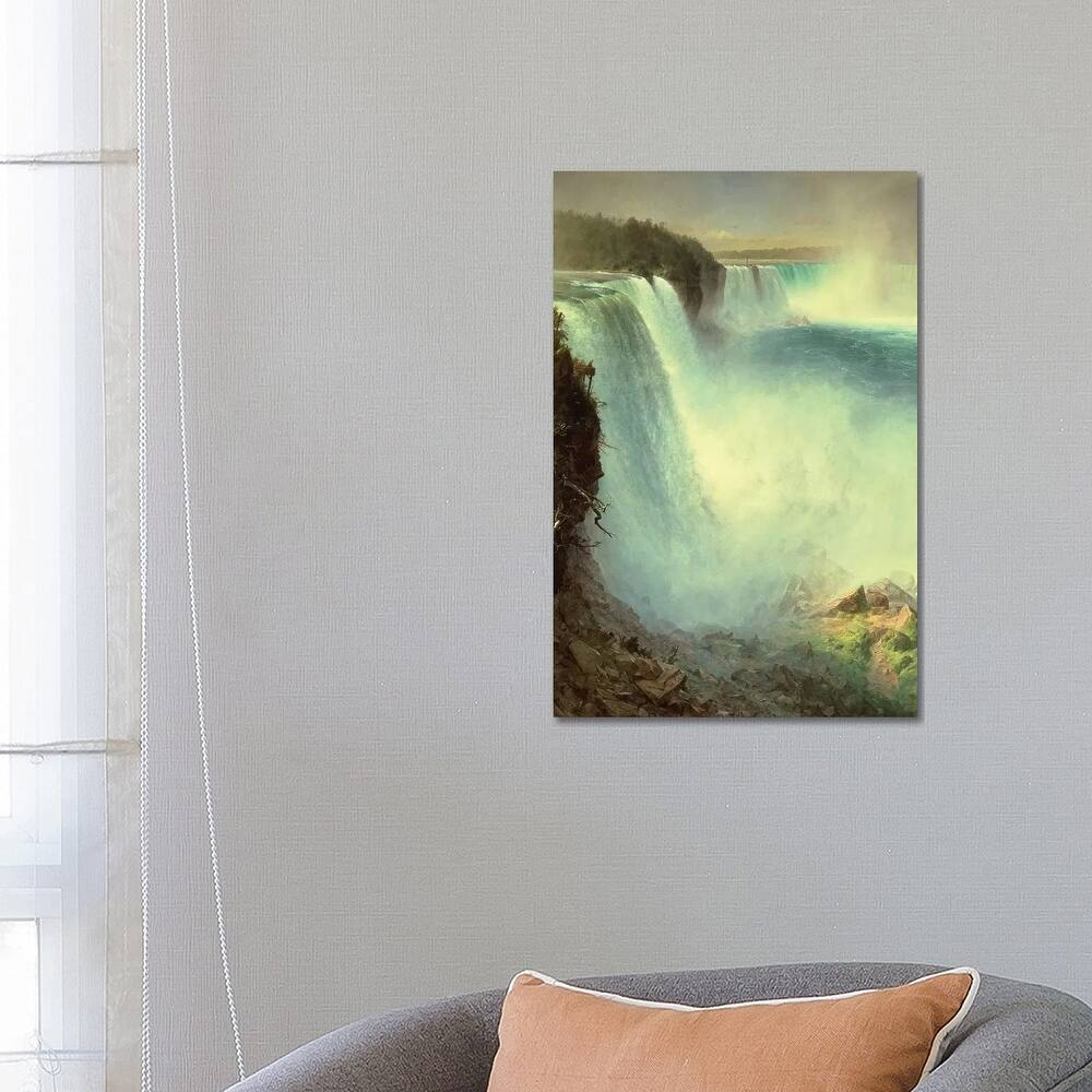 iCanvas "Niagara Falls, from the American Side, 1867" by Frederic Edwin Church Canvas Print