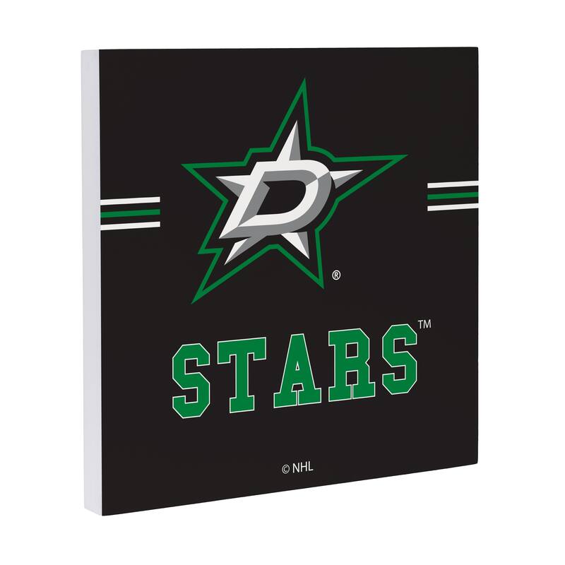 Dallas Stars Wooden Door Decor Wall Sign - Multi-Color