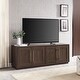 preview thumbnail 29 of 43, Tillman Rectangular TV Stand for TV's up to 80" Alder Brown