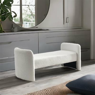 Modern Teddy 52" Bench for Bedroom End of Bed