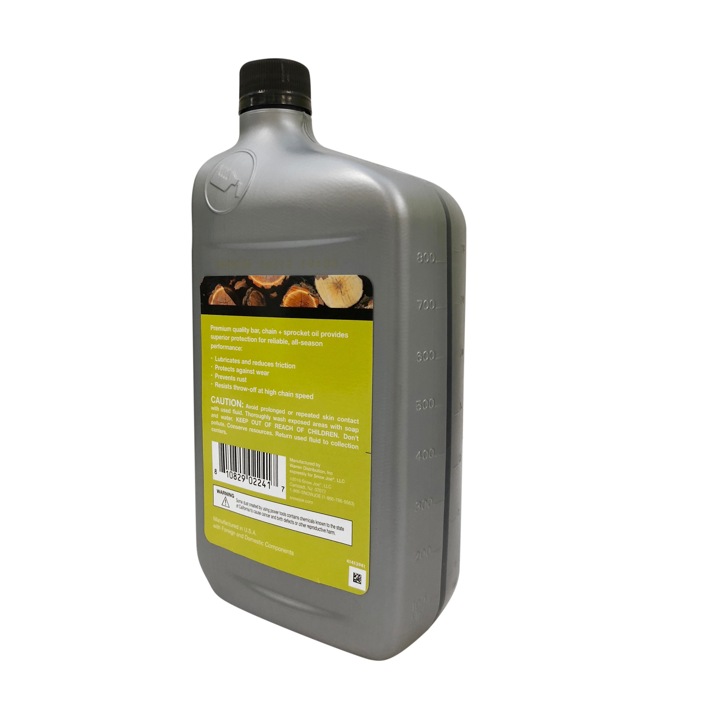 Sun joe bar hot sale and chain oil