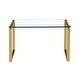 preview thumbnail 5 of 5, Gen console table 30" x 47" x 18" - Gold