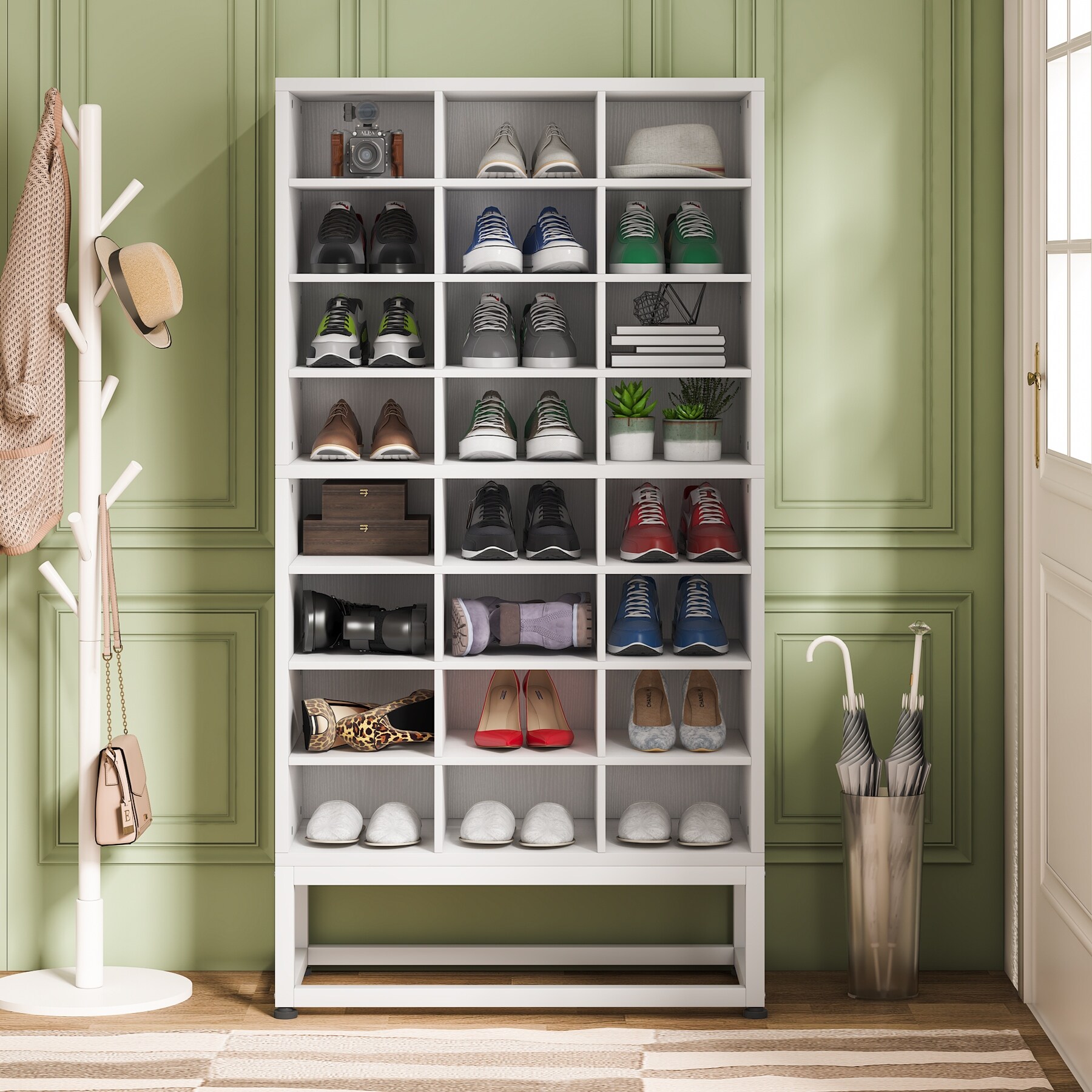 Colbie 24 pair shoe storage cabinet on sale