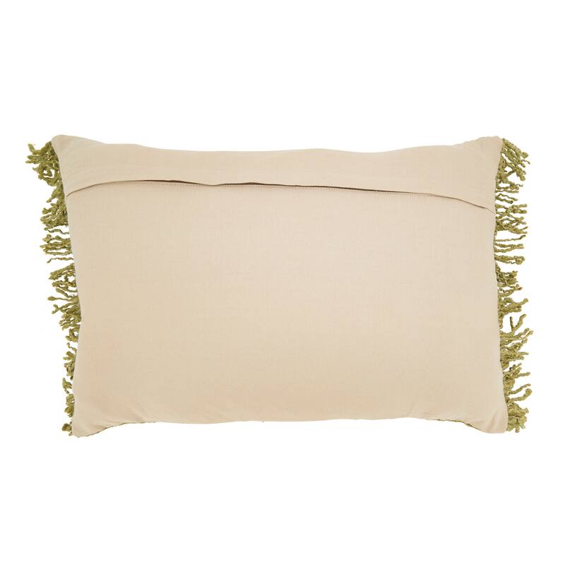 Fringe Throw Pillow