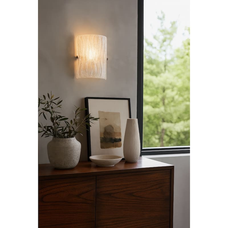 Varaluz Brilliance Wall Sconce - Chrome - 3"D x 6.75"W x 8"H