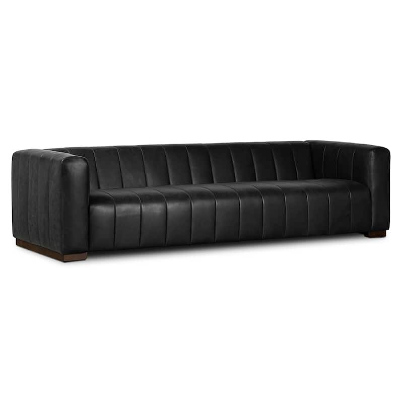 Poly & Bark Canale Sofa - Full Grain Genuine Italian Leather