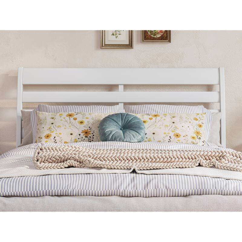 Emelie Platform Bed with Panel Footboard and Storage Drawers