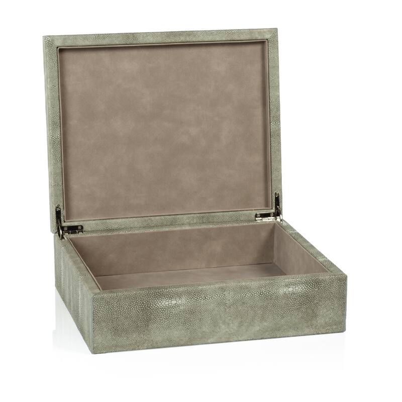 Molfeta Shagreen Leather Decorative Box