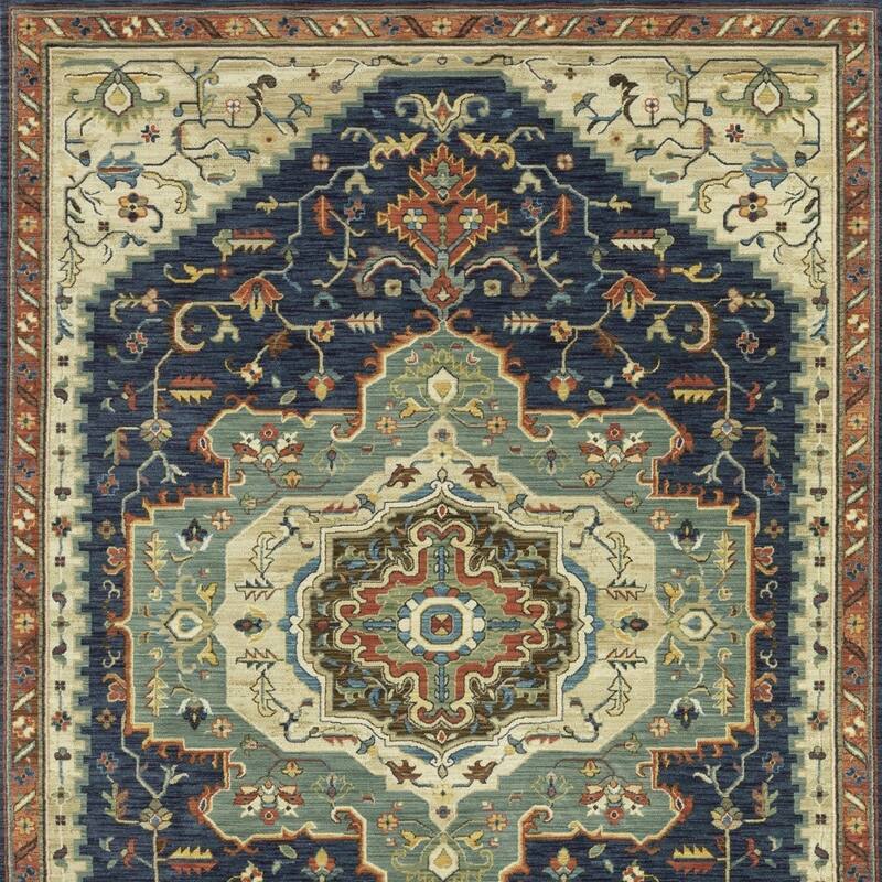 HomeRootsOriental Traditional Rectangle Area Rug