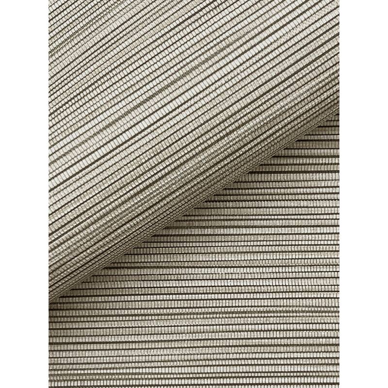 Warner Lorn Stone Faux Grasscloth Wallpaper