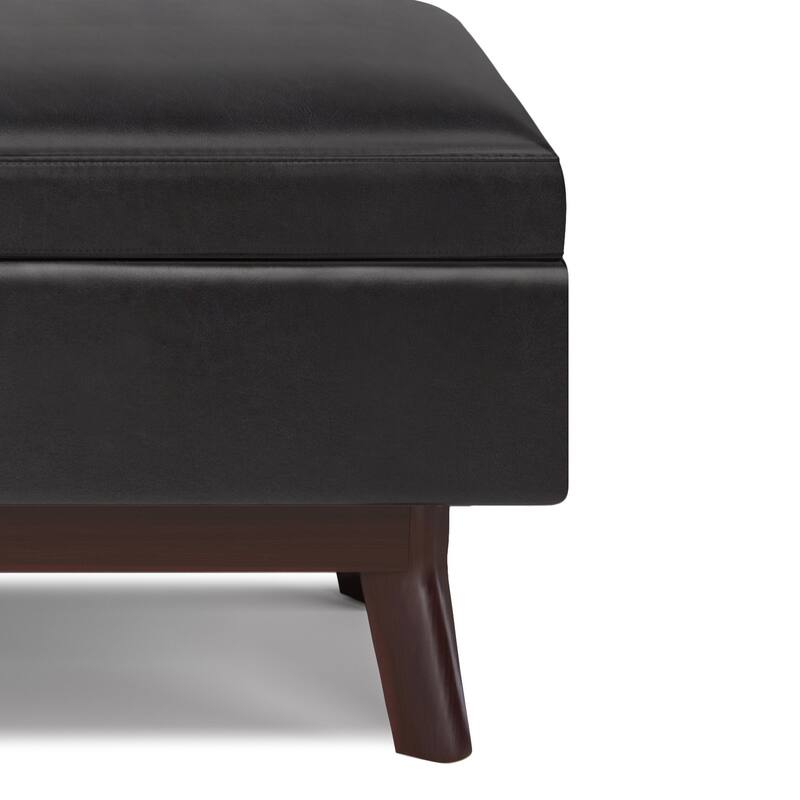 Wyndenhall Ethan Mid-century Modern Rectangular Table Ottoman