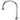 T and S Brass 4-3/4" Swivel Gooseneck Spout