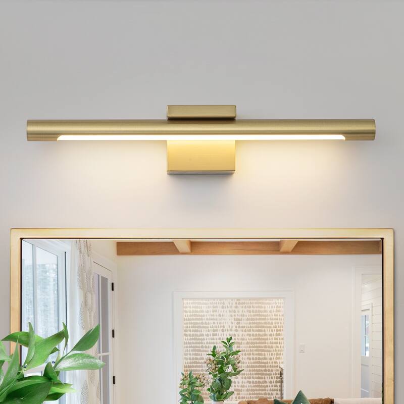 23.7" Mid-Century Modern Dimmable LED Bathroom Vanity Light Picture Light Art Lights for Wall