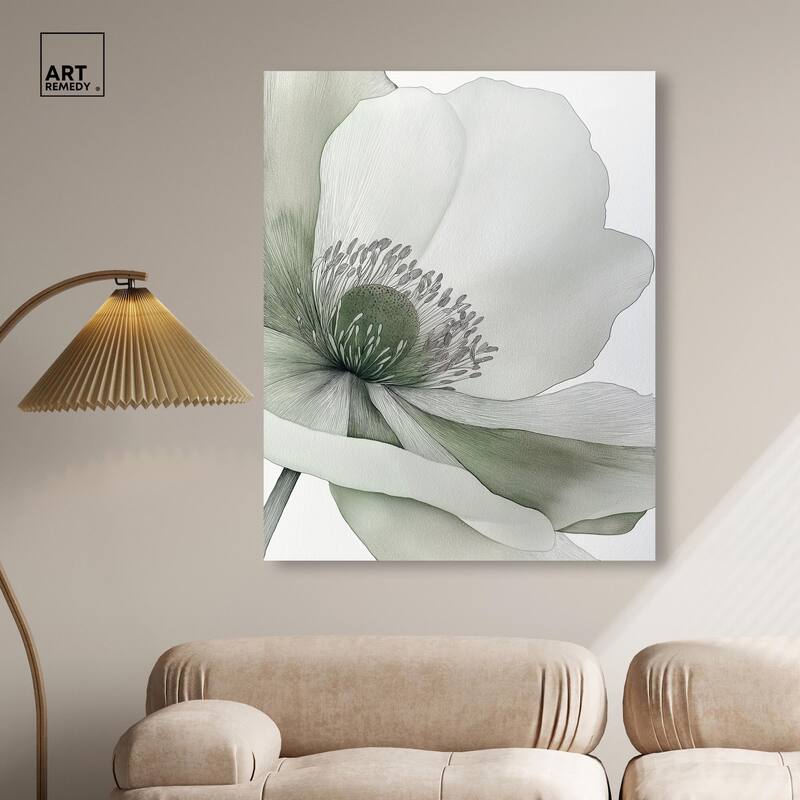Delicate Stamen I Canvas by Art Remedy, Gallery Wrapped