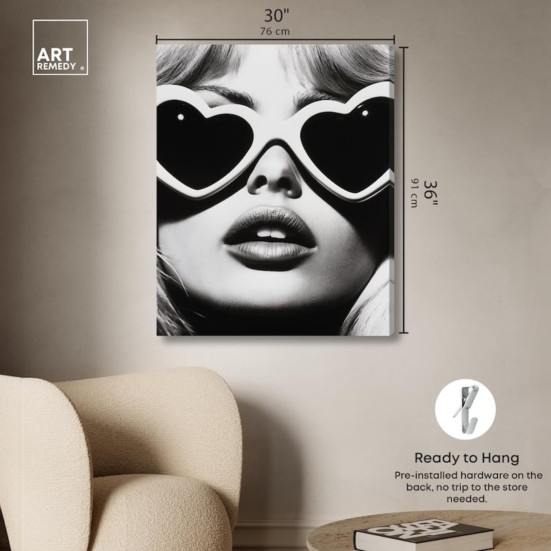 Love Through the Lens Canvas by Art Remedy, Gallery Wrapped