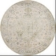 preview thumbnail 65 of 88, Nourison Astra Machine Washable Distressed Area Rug 5'3" Round - Blue/Green