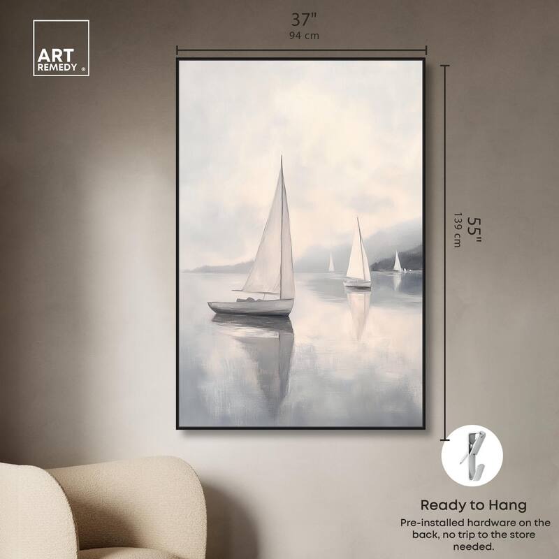 Dreaming of Sails Canvas by Art Remedy