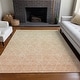 preview thumbnail 68 of 135, Machine Washable Indoor/ Outdoor Ombre Trellis Chantille Rug