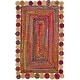 preview thumbnail 42 of 64, SAFAVIEH Handmade Cape Cod Lynda Coastal Jute Rug 2' x 3' - Red/Multi - Rectangle