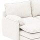 preview thumbnail 17 of 28, Moasis 142 Inch Modular Velvet Sectional Sofa with Movable Ottoman and Pillow Armrest for Living Room