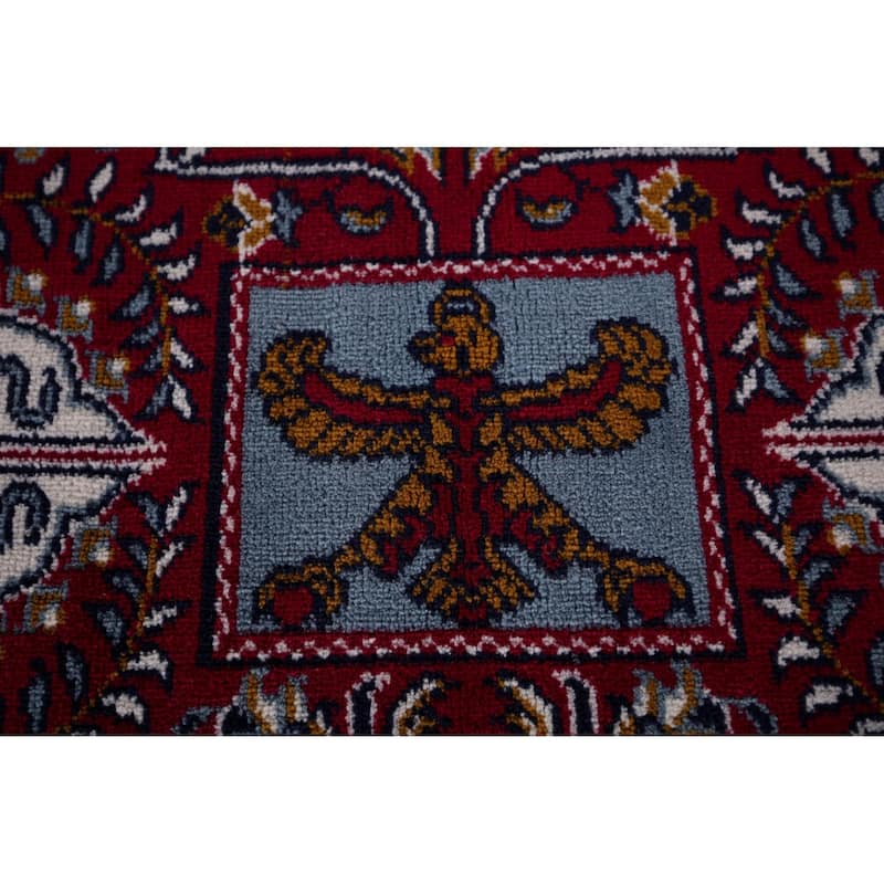 Animals Pictorial Tabriz Turkish Area Rug Machine Made Carpet - 9'9" x 12'6"